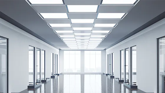 Flurbeleuchtung mit LED-Panels